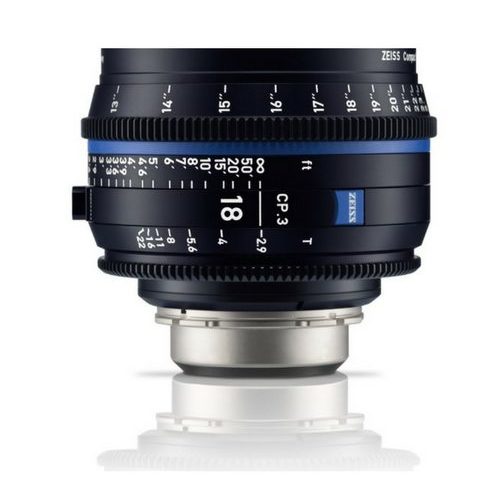 لنز-زایس--Zeiss-CP-3-XD-18mm-T2-9-Compact-Prime-Lens-(PL-Mount,-Feet)